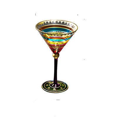 Elevate Your Wine Experience with the Red Goblet Glass Wine Set